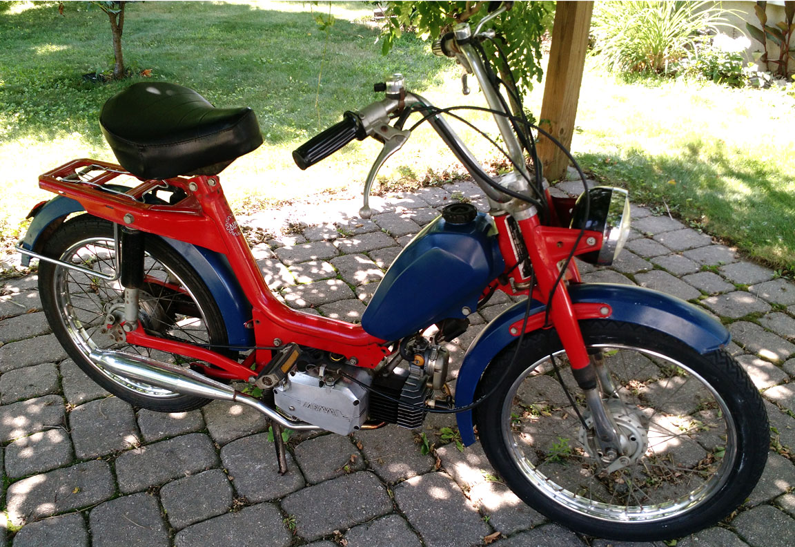 Picture of moped.