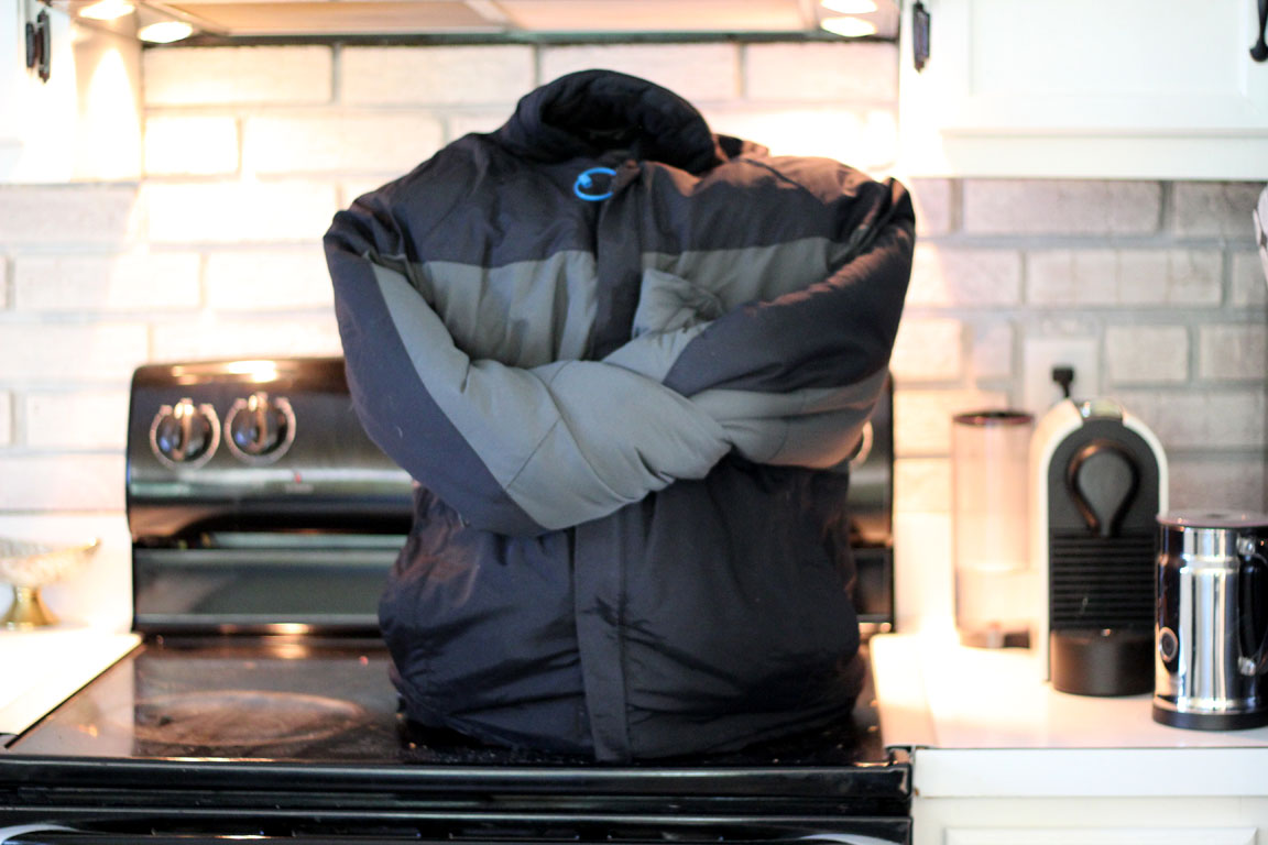Picture of jacket insulation.