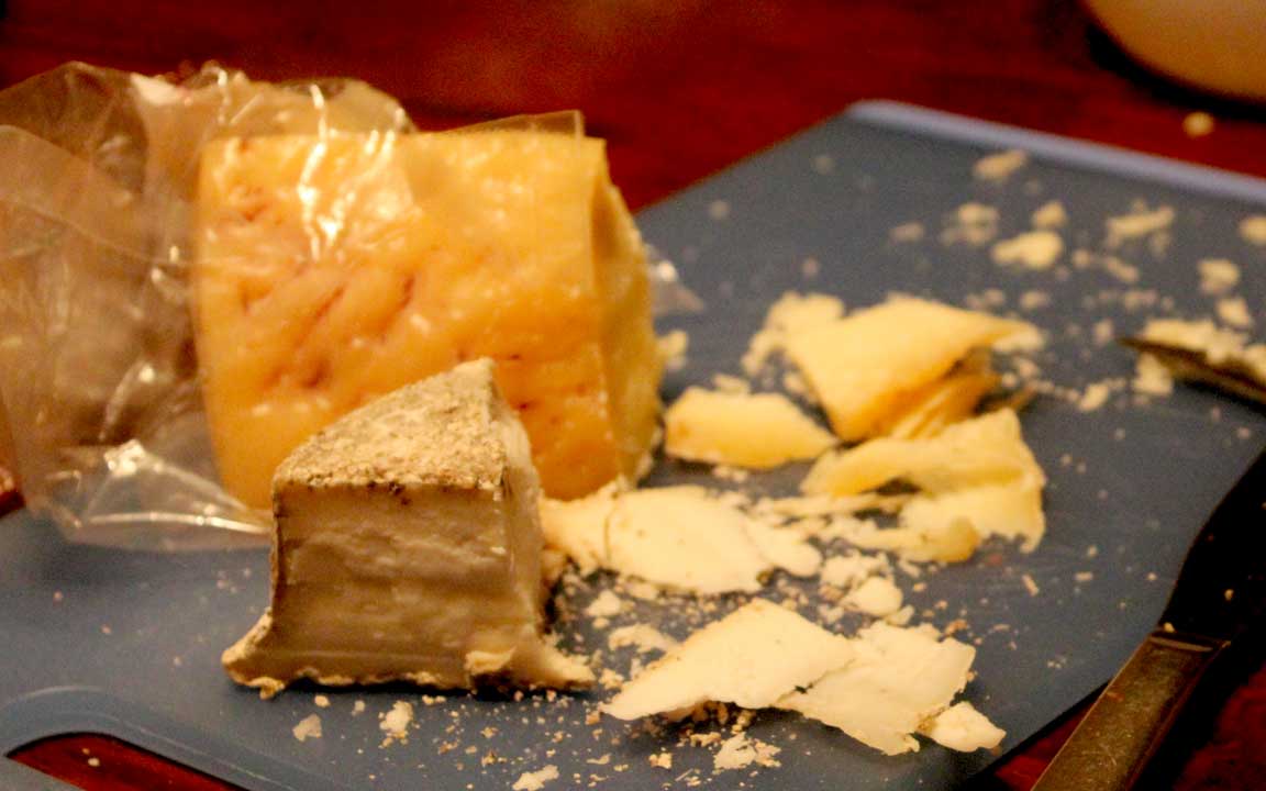 Picture of cheese.