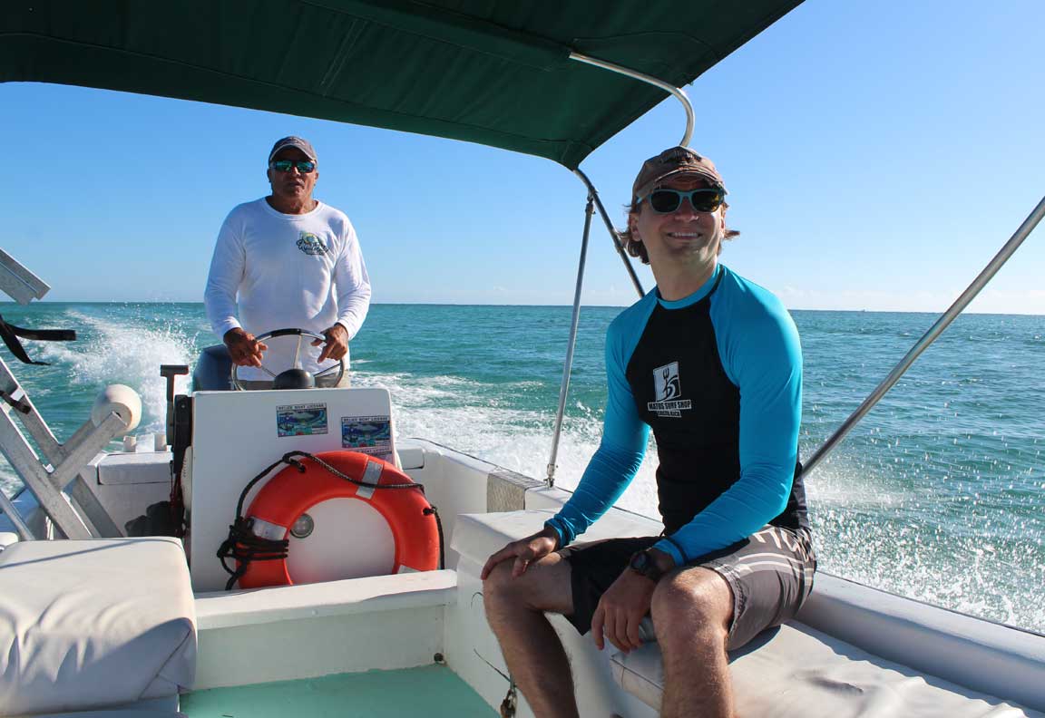 Picture of boat ride.